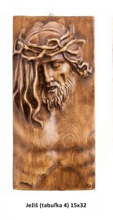 Obraz Pán Ježiš (tabuľka 3) 9x22 cm