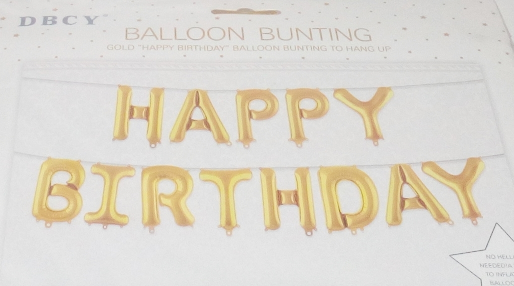 Balón HAPPY BIRTHDAY
