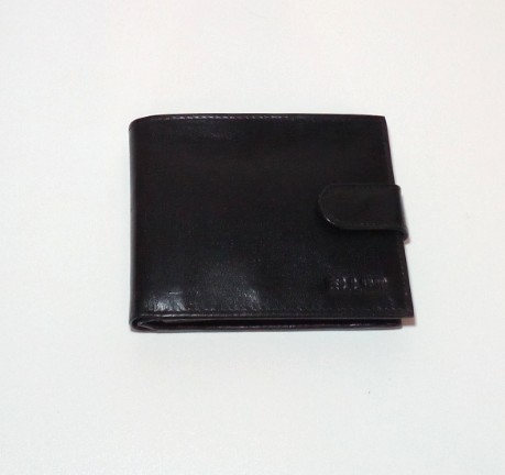 Peňaženka čierna kožena