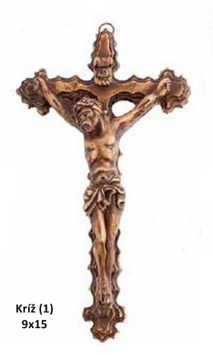 Kríž (1) 9x15 cm