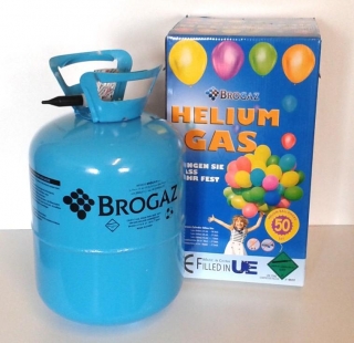 Hélium na 50 balónov